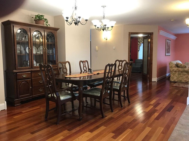 Larger dining room in vacation home